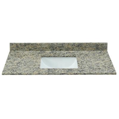 China Modern Countertops Santa Cecilia Light Granite Vanity Tops Rectangular Yongfeng Granite for sale