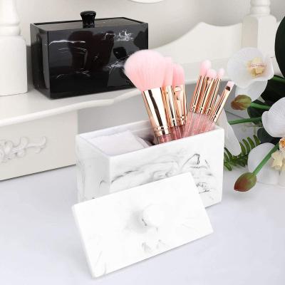 China Modern Marble Natural Stone Square Storage Box Storage Box Natural Marble Jewelry Box for sale