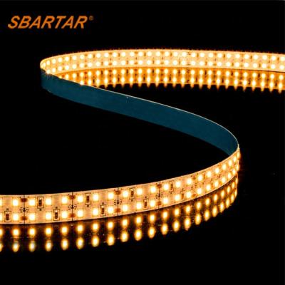 China Desktop High Power 25W Led Strip Light 2835 SMD 15mm Wide 240LEDs RA80 3000K, 4000K, 6000K Installed With Aluminum Profile for sale