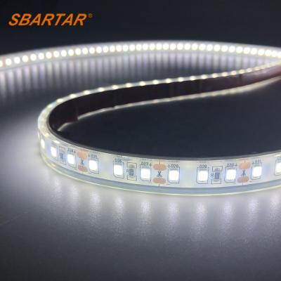 China LANDSCAPE 2835 led strip light 12V 24V lux led strip lights for outdoor lighting, IP68 waterproof and underwater UV protection led strip for sale