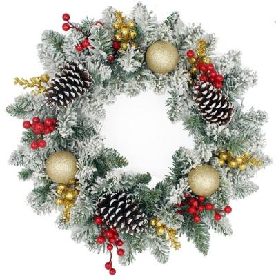 China Handmade Christmas Wreath Alibaba Supplier Christmas Wreath Frames Door Wreath for sale