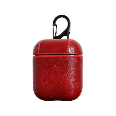 China 2020 New Arrival Luxury Plating Color Plating Lychee Grain Pattern Case For AirPods 2.3 Case for sale