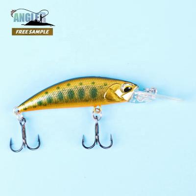 China DEEP DIVE ABS Plastic LIP Angler Small Size Floating Lure Hard Bait Fishing Lure Hard Fishing Bulk Lures for sale