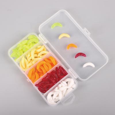 China Vivid Fish Action Swimming Angler Multi Color Container Fishing Bag Soft Lure High Quality Lure Fishing Sets for sale