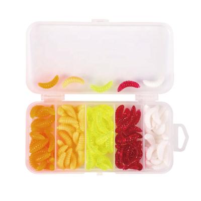 China 30 Assorted Set Super Soft Vivid Fish Action Angler Plastic Material Swimming Bait Soft Fishing Lures For Sea Bass for sale