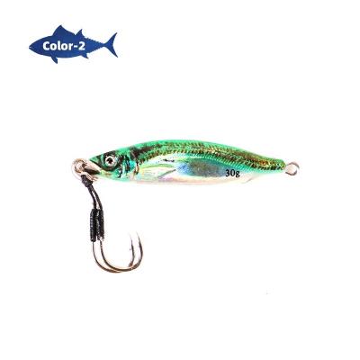 China 3D Printed Slow Casting Jigs 60mm/2.36in Direct Order Direct Luminous Fast Downspeed Angler Model Angler Jigs For Lure Casting Lures For Tuna for sale