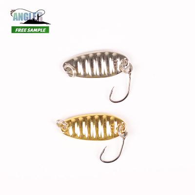 China Universal In All Waters Gold Angler Metal Spoon Fishing Lure Trout Metal Spoon Fishing Lure Universal In All Waters for sale