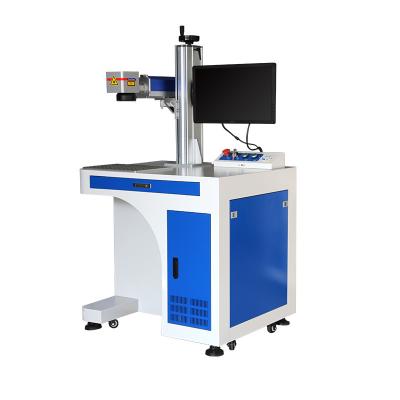 China Hot Selling Automated 50w Metal Fiber Laser Marking Machine for sale