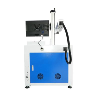 China Laser Marking Vision Locating Fiber Laser Marking Machine CCD Laser Marker 2021 for sale