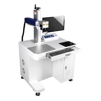 China Hot Selling Deep Marking 50W Fiber Laser Marking Machine For Metal For Plastic for sale