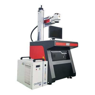 China 3W Deep UV Laser Marker Machine For Perfume Bottle Laser Marking Printer For Metal for sale