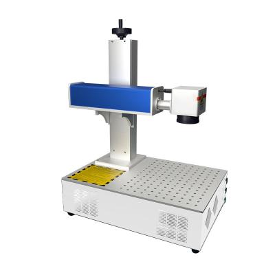 China Mini Machine 50W EM-Smart Mini Fiber Laser Marking Machine Deep Marking Laser Marking Machine for sale