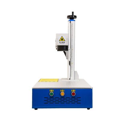 China iPhone Laser Machine 50W Manufacturers Brand Logo Marking Deep Marking Machine EM-Smart Mini Fiber Laser for sale