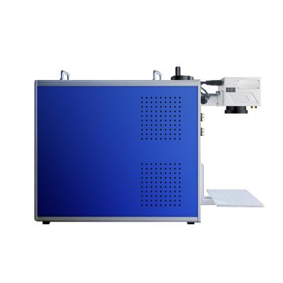 China Deep Locating Fiber Laser Marking Laser Marking Tools Portable Laser Marker Machine 20w for sale