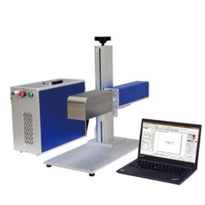 China Manufacturer Portable Laser Marking Machine Fiber Laser Deep Locating Marker for sale