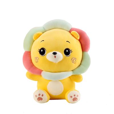 China High Quality Cute Eco-Friendly Lion King Plush Toys Soft Stuffed Animals Sitting Doll For Kids Gifts for sale