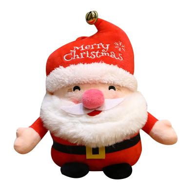 China Eco-Friendly Plush Toys Santa Claus Plush Doll Reindeer Stuffed Christmas Snowman Stuffed Animal Toys for sale