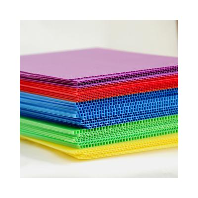 China PP Manufacturers Selling Custom Size Color PP Plastic Sheet Antistatic Hollow Sheet for sale