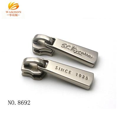 China Fancy Fashion Garment Accessories Nickel Free Metal Zipper Puller For Clothing for sale