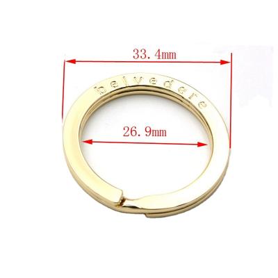 China High Quality Eco-Friendly/Durable Metal Key Ring Split Main Chain Ring For Accessories for sale