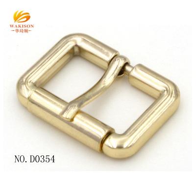 China Viable Nickel Free Plating Roller Pin Buckle Hardware For Dog Collar for sale