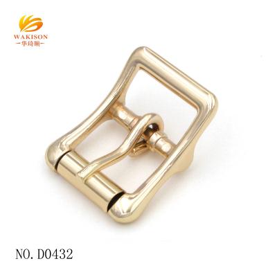 China Belt bag metal hardwareSingle fork center pin buckle roller buckle for sale