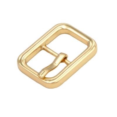 China Leather Bracelet Goods Accessories Gold 12mm Bar Pin Center Buckle for sale