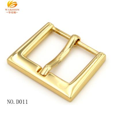 China Belt Sandals And Shoes Accessories 25mm Square Heel Pin Buckle for sale