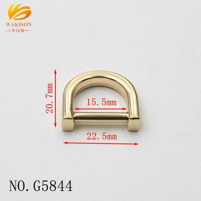 China Bag Fitting Accessories Screw D Ring Metal Alloy Ring Accessories For Handbags Hardware for sale