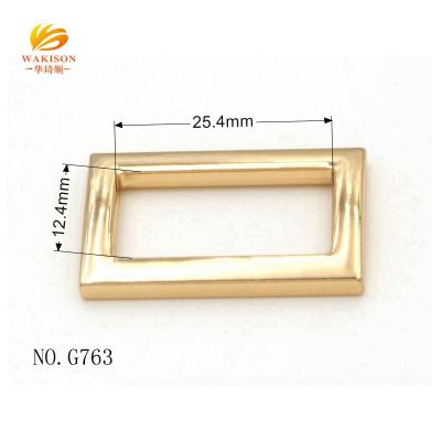 China Bag Metal Bag Strap Rectangle Buckle Ring For Briefcase Hardware Accessories for sale