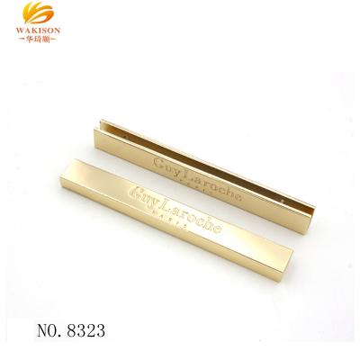 China Anti - Corrosion New Bag Accessories Leather Edge Metal Clip for sale