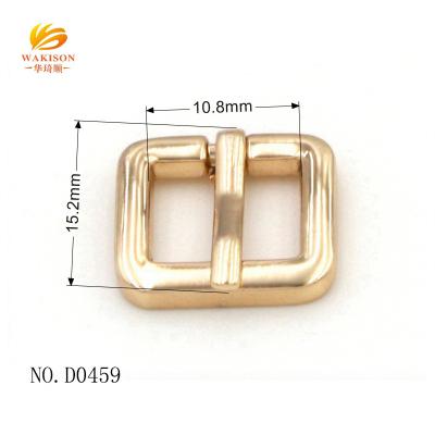 China Eco-friendly / Durable Wakison 12.5mm Nickel Metal Pin Buckle For Bag And Shoes Hardware Stock for sale