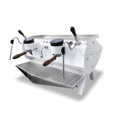 China Commercial Semi-Automatic Espresso Maker with Triple Boilers and Programmable Function for sale