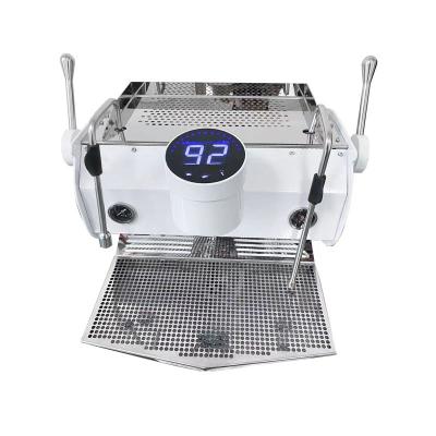 Cina 530*560*450mm Dimensioni Durable Semi-Automatic Dual Boiler Espresso Pod Coffee Maker in vendita