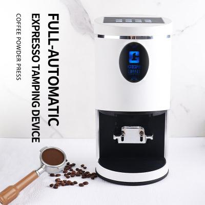 China Dimension L*W*H / NW 17*17*35cm / 5kg Professional 58mm Automatic Coffee Powder Press for sale