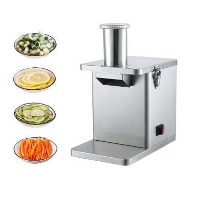 China Professional Electric Vegetable Fruit Cutter with Durable Stainless Steel Construction for sale