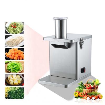 China Multi-function Vegetable Cutter Electric Potato Carrot Onion Cucumber Cutting Machine for sale