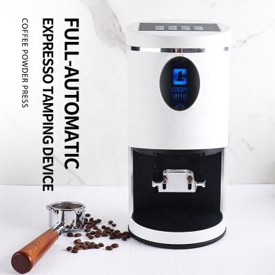 China Commercial Electric Coffee Powder Press Machine Professional Automatic Coffee Tamper for sale