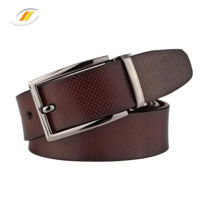 China Wholesale Casual Cowhide Classic Customized Genuine Leather Belt Men Belt for sale