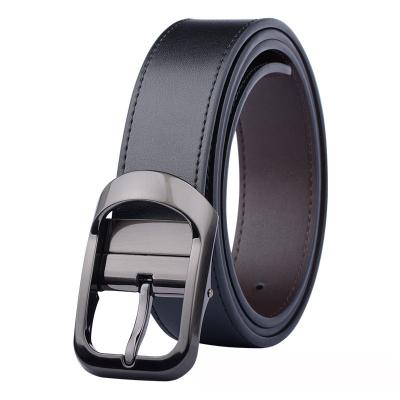 China Fashionable real cowhide leather genuine leather belt for women and men for sale