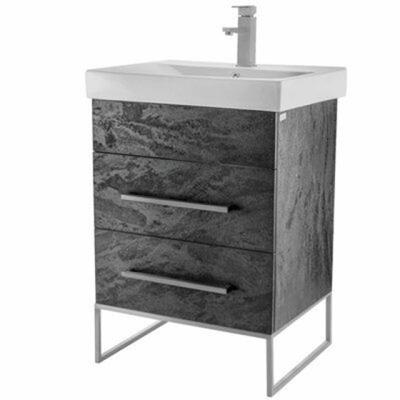 China 2020 Modern New Style 24 Inch Wall Mount Vanity Cabinet Modern Bathrooms for sale