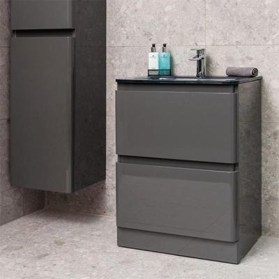 China Wholesale Simple Modern Bathroom Sink Cabinet From China Environmental Friendly Supplier for sale