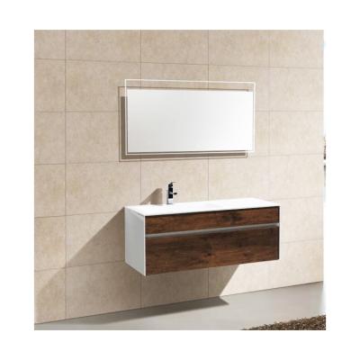 China Environmental Friendly 30% Discount Single Sink Modern Bathroom Cabinet Furniture for sale