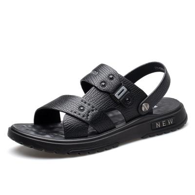 China 2022 Summer New Men's Sandals Leisure Non-slip Sandals Men's Sports Casual Men's Beach Shoes Soft Shoes for sale