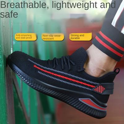 China Steel Main Anti-Sensation Lightweight Breathable Work Shoes Summer Low Band Anti-Knock Safety Shoes Breathable Border Shoes Old Work Shoes for sale