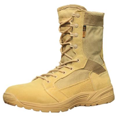 China Summer Breathable Wear-resistant Non-slip High Top Special Forces Combat Boots Adult Ultra Light Military Boots Men's Combat Boots for sale