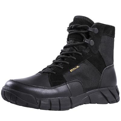 China Ultra-light wear-resistance summer new breathable non-slip wear-resistant increasing tactical combat boots men's desert military boots shoes for sale