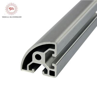 China door & Window 6061-T6 Alloy Anodized Silver Aluminum Profile 40x40 for sale