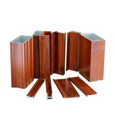 China door & Factory Directly Manufacture Wood Aluminum Profile Window Grain For Window And Door for sale