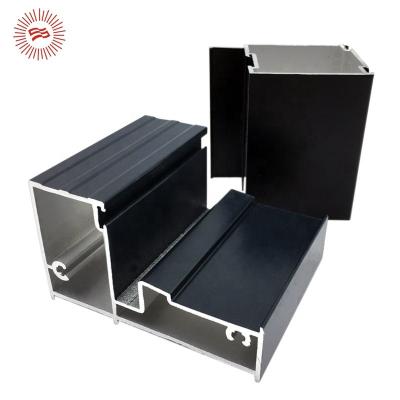 China Dorable Retainer Sliding Aluminum Profiles And 6000 Series Electrophoresis Extrusions for sale